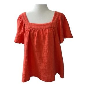 Style & Co Women’s Cotton Gauze Top